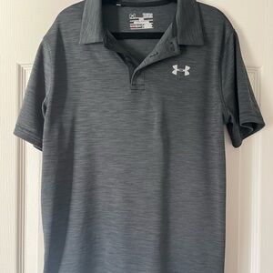 Under Armour Boy’s Gray Polo Shirt